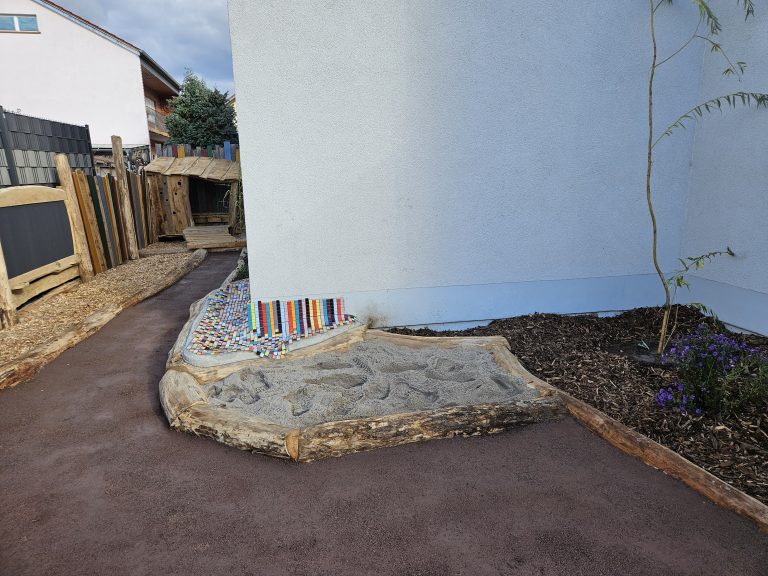 Plansch-Mosaikbecken
